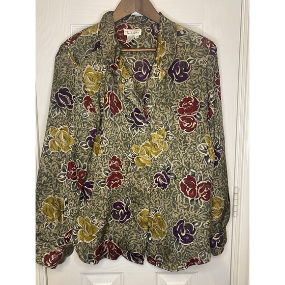 Talbots Tops - Talbots Multicolor Floral Blouse